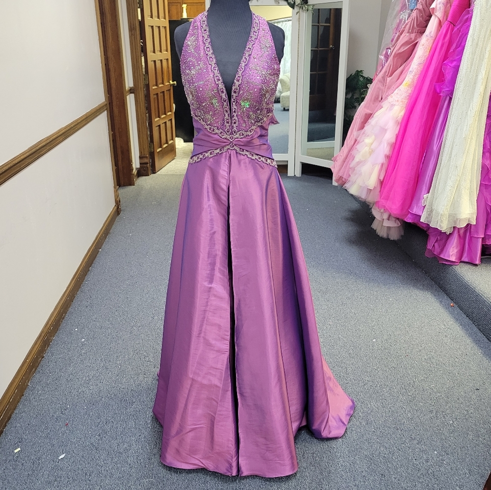 CASSANDRA STONE AMETHYST DRESS